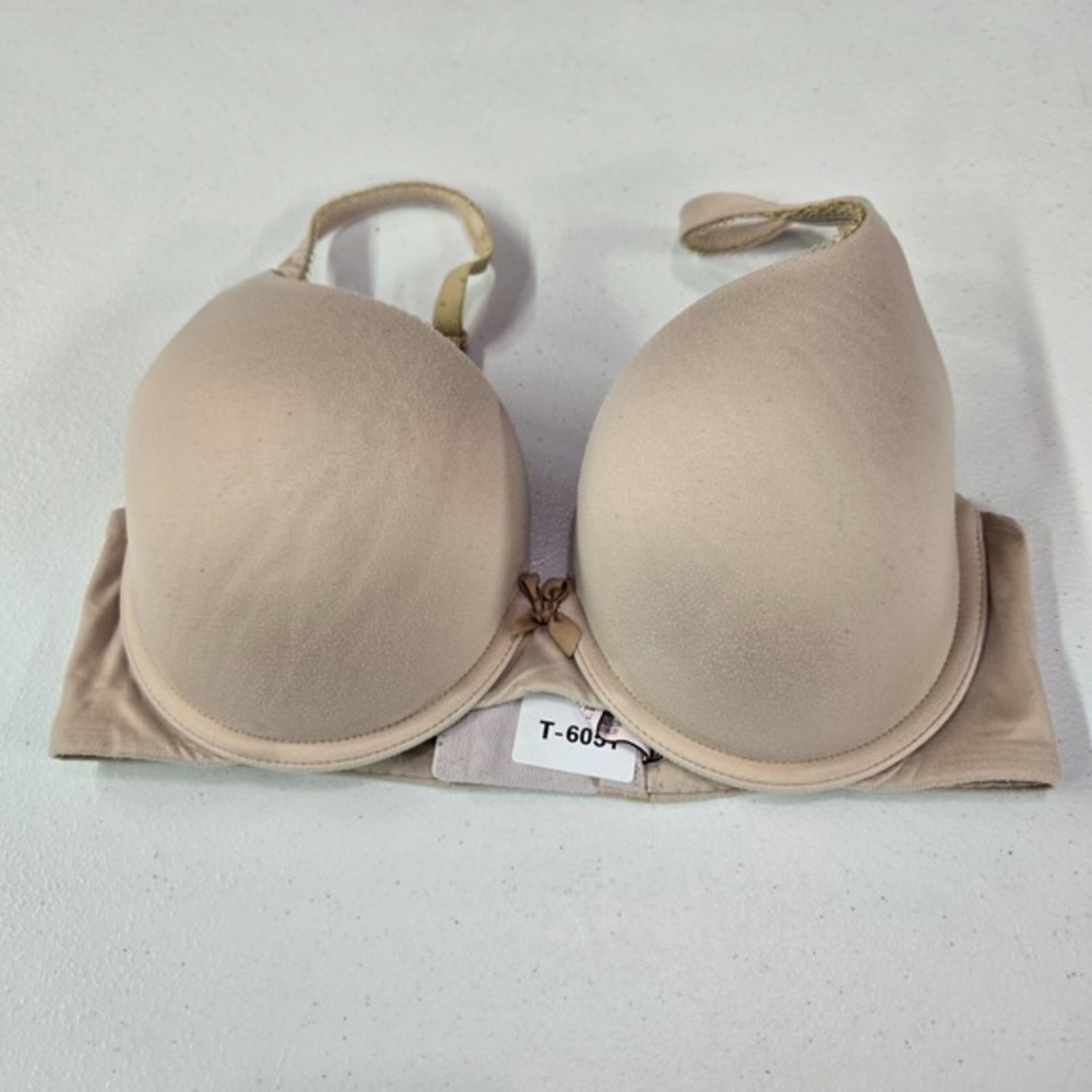 Victoria's Secret Women Bra 32DD Beige Body by Perfect Shape Underwire Bow